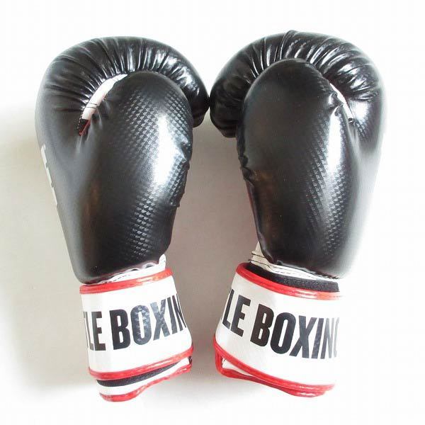 TITLE BOXING ボクシング グローブ L フィットネス トレーニンググローブ 黒赤白/D143-71-0103Z_画像3