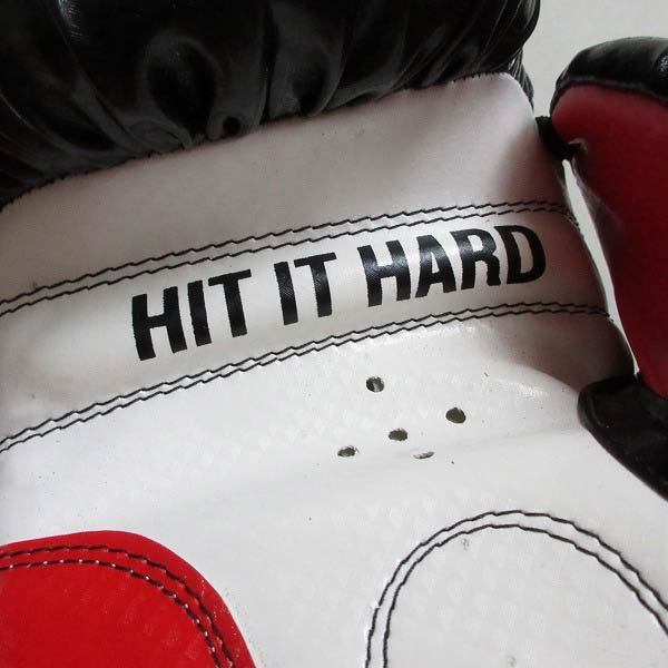 TITLE BOXING ボクシング グローブ L フィットネス トレーニンググローブ 黒赤白/D143-71-0103Z_画像4