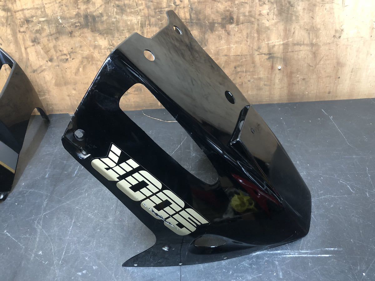 カワサキ GPZ900R ZX900A 純正 アンダーカウル 上下セット 美品 黒金