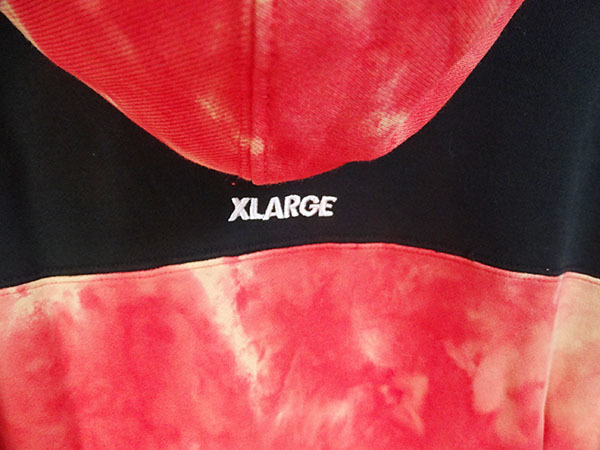 未使用タグ付き★送料無料匿名発送★X-LARGE★エクストララージ★OVERDYE PULLOVER HD★パーカーフーディー定価14000＋税_画像3