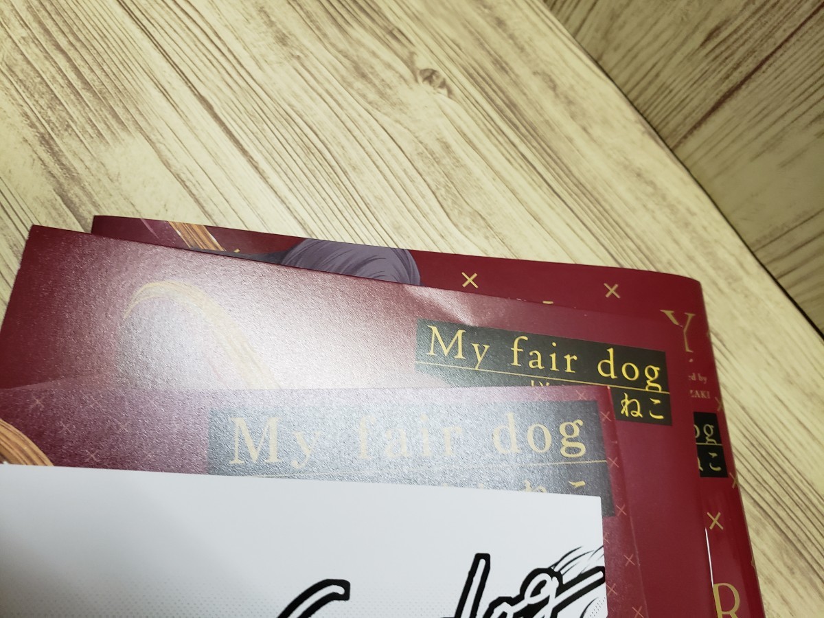 My fair dog / 楢崎ねねこ コミコミ小冊子・リーフレット・ペーパー付き BLコミック