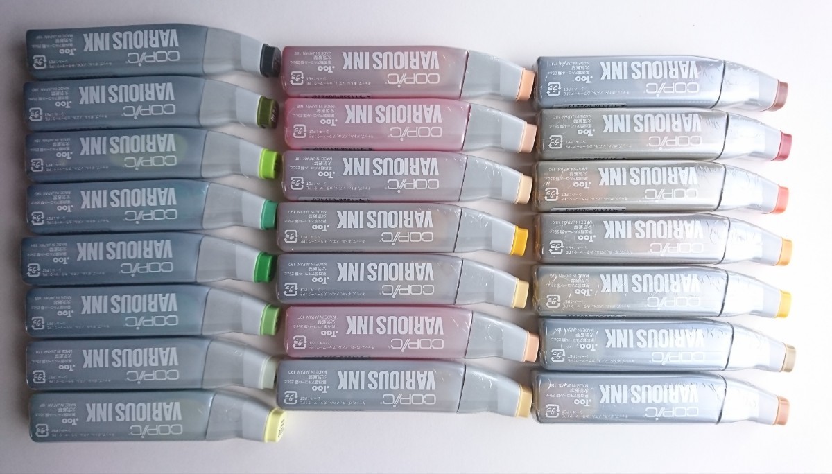 バリオスインク Too copic 26本 アルコールインクアート 画材インク