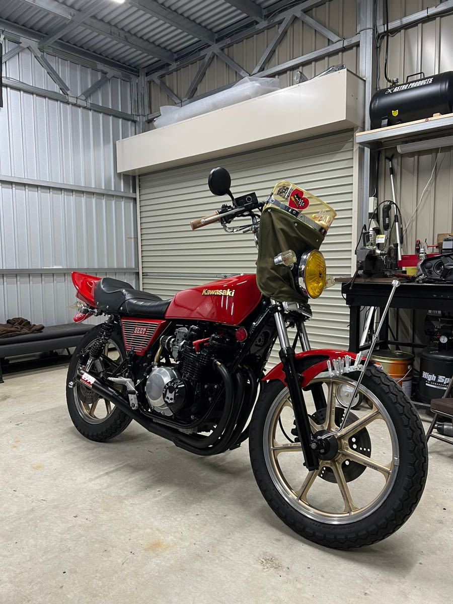 野花 卯月 KAWASAKI Z400FX E3 純正シート 希少?? - シート
