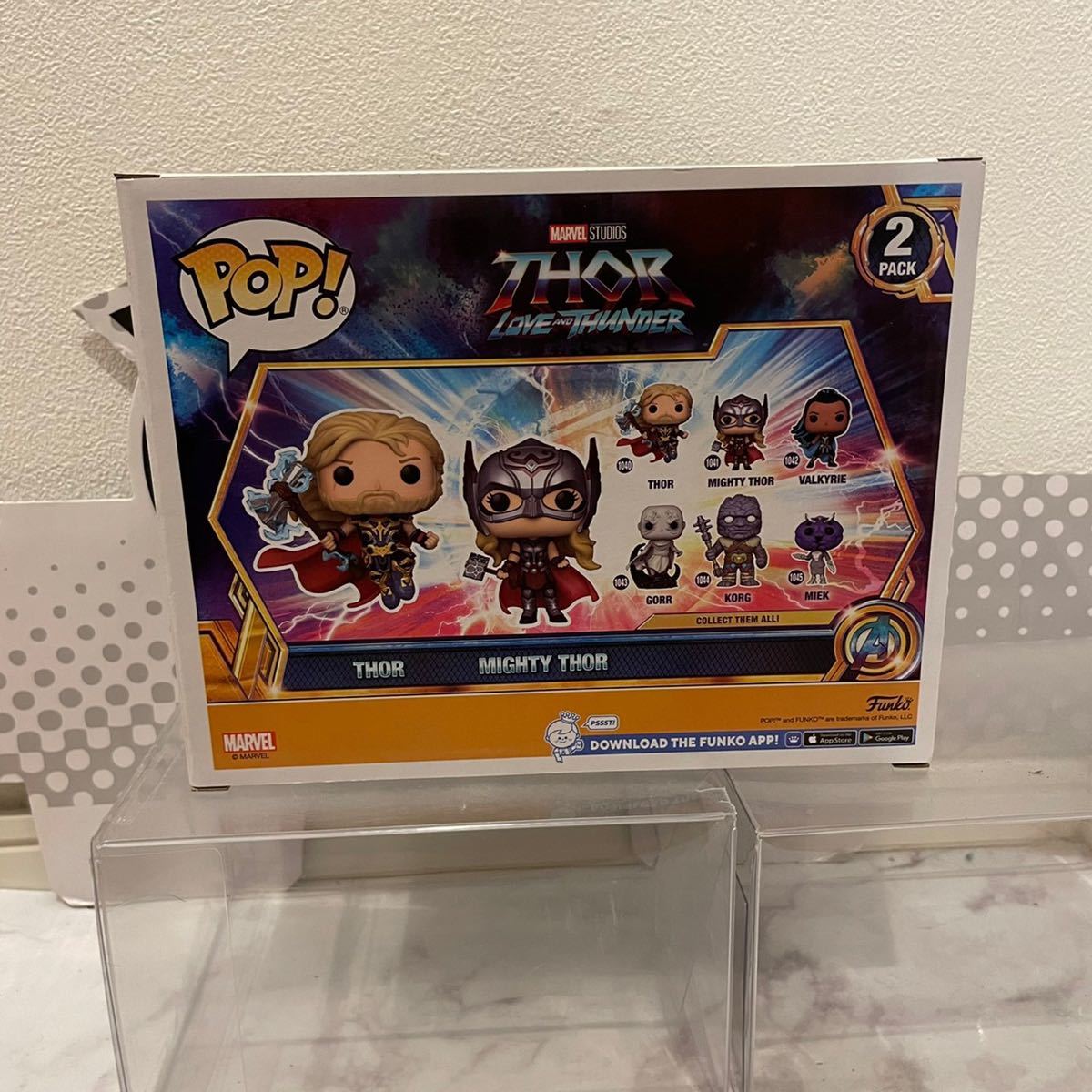 FUNKO POP! 　ソー　ラブ&サンダー　ソー&ジェーン 2パック限定_画像3