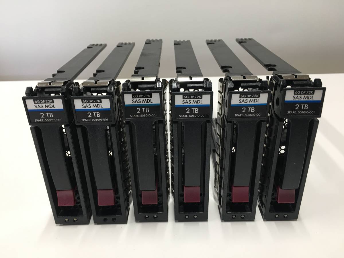 プレゼントを選ぼう! 用3.5インチ 508010-001 2TB MDL SAS 7.2K DP 6G A19864)HP HDD 現状品6基セット マウンタ その他 プレゼントを選ぼう! 用3.5インチ 508010-001 2TB MDL SAS 7.2K DP 6G A19864)HP HDD 現状品6基セット マウンタ その他