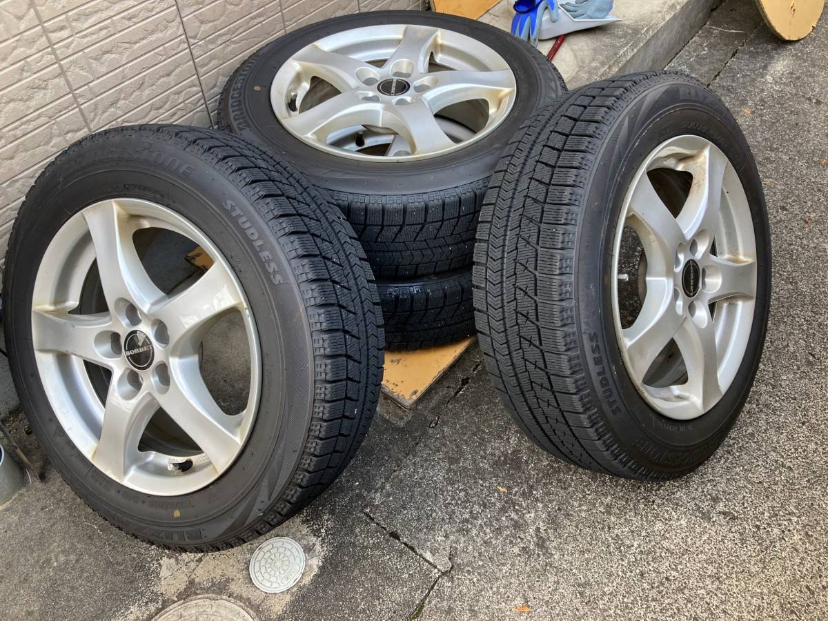 175/65R15 ブリヂストン ブリザックVRX 2020年製 VW ポロ 6R BLIZZAK