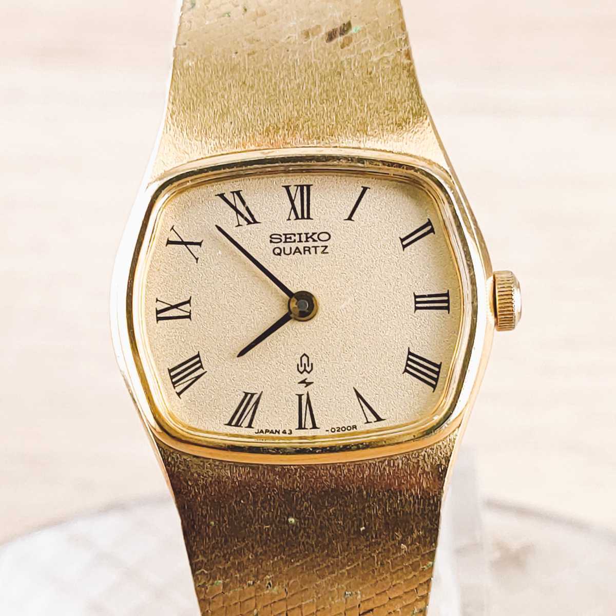 未使用美品 SEIKO クォーツ ブレスレット腕時計 43-3120オシャレ Yahoo!オークション - SEIKO セイコー 腕時計 クウォーツ 43