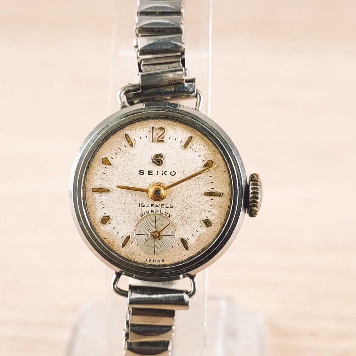 Yahoo!オークション - SEIKO セイコー 腕時計 手巻き 8062 時計 ヴィ...