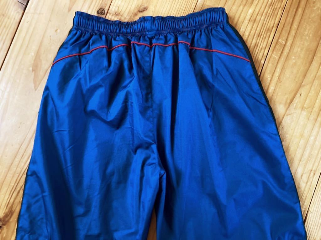 ヤフオク! - メンズ ナイロンパンツ Mサイズ 青 ブルー トレーニング...