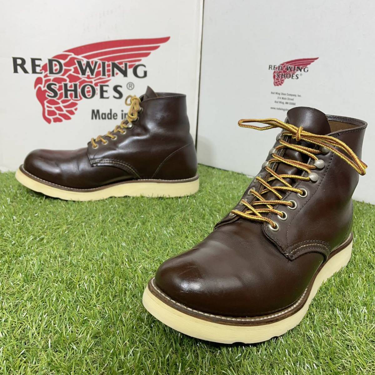 [ безопасность качество 0931] собака бирка Red Wing 8160 ботинки бесплатная доставка US6 анонимность возможно RED WING