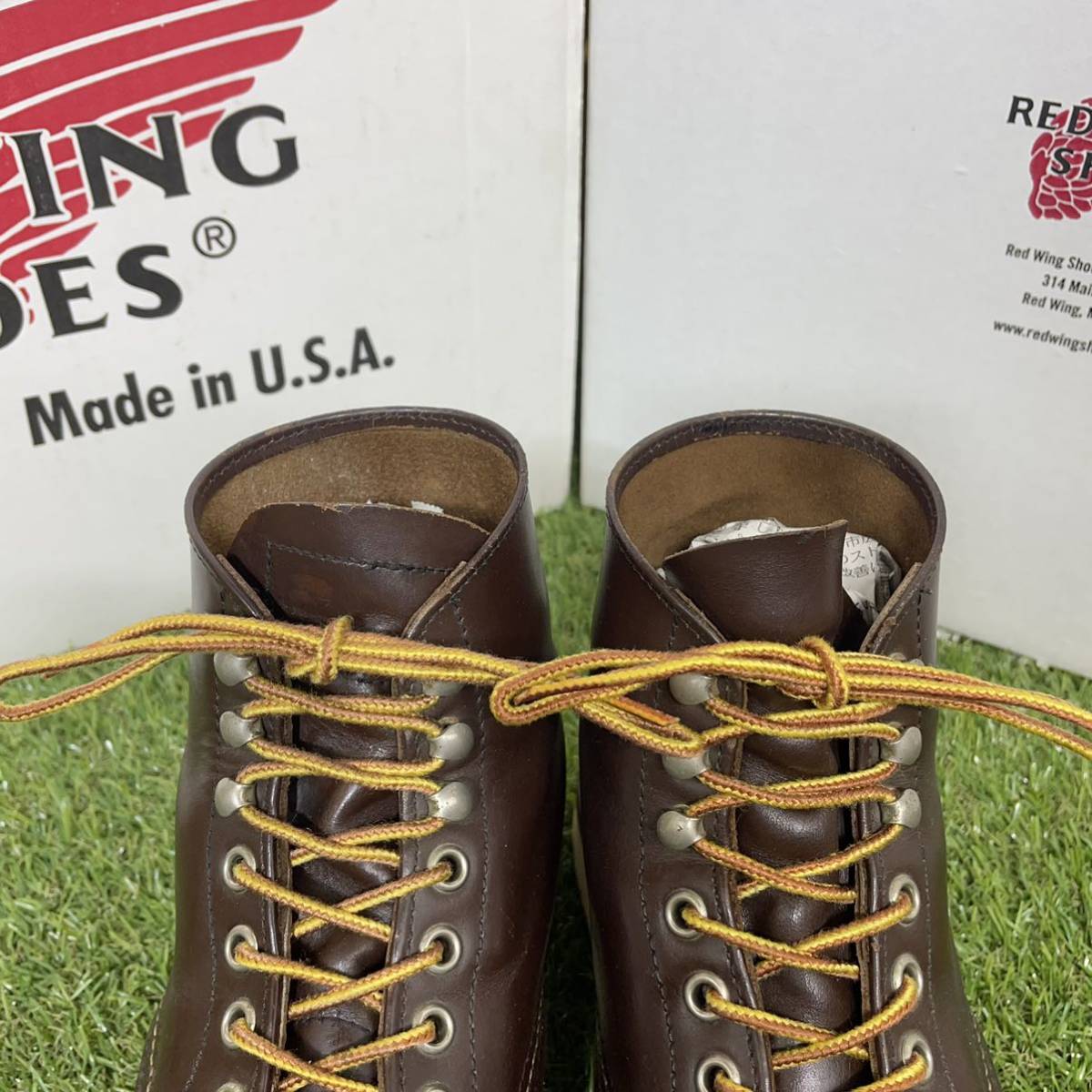 [ safety quality 0931] dog tag Red Wing 8160 boots free shipping US6 anonymity possible RED WING