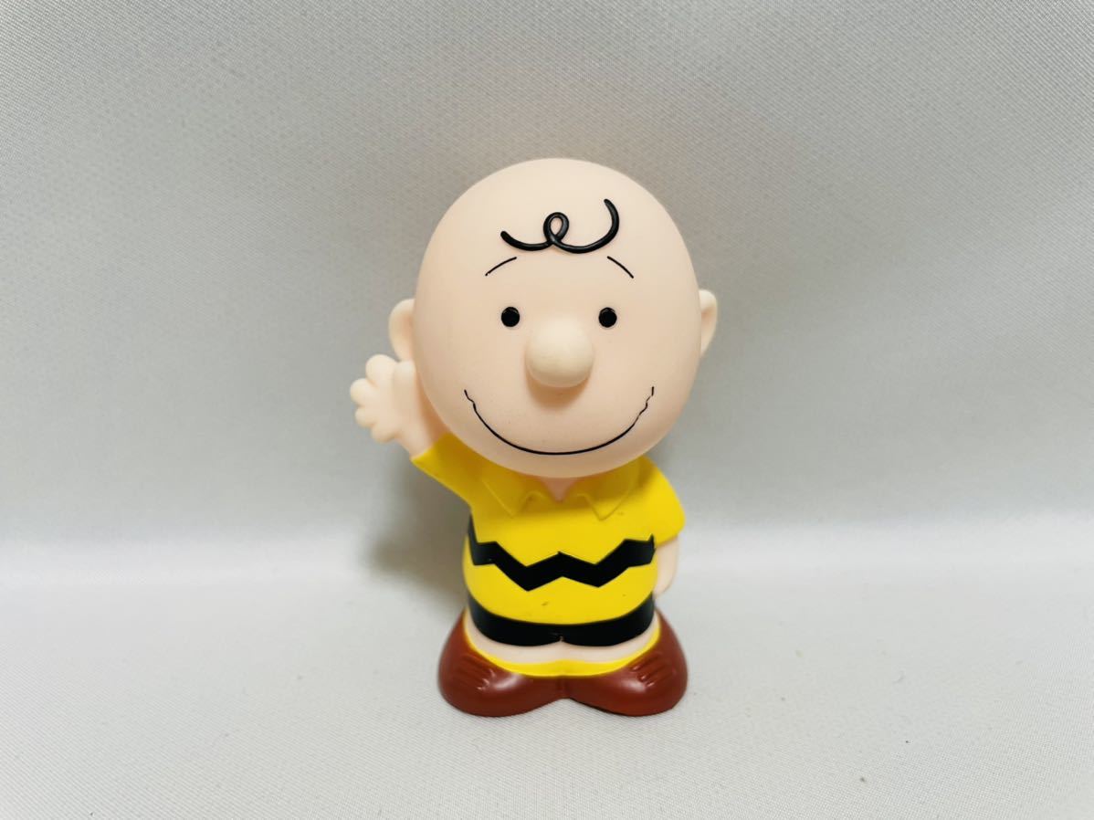 チャーリー・ブラウン〈ソフビ人形〉スヌーピー フィギュア ピーナッツ シャーミー PEANUTS_画像1