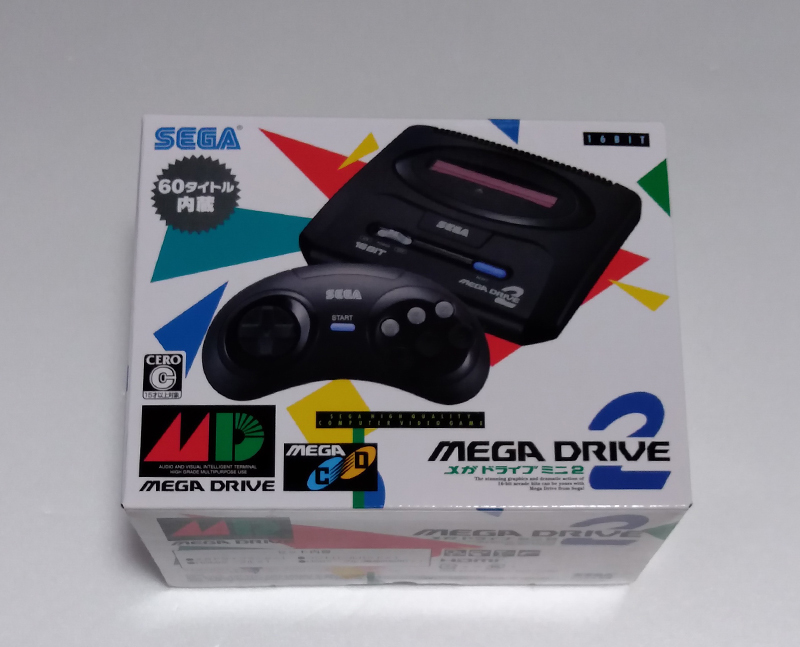 ☆新品 【セガ メガドライブミニ2 本体】 メガドラミニ2 www.isef.com.mx