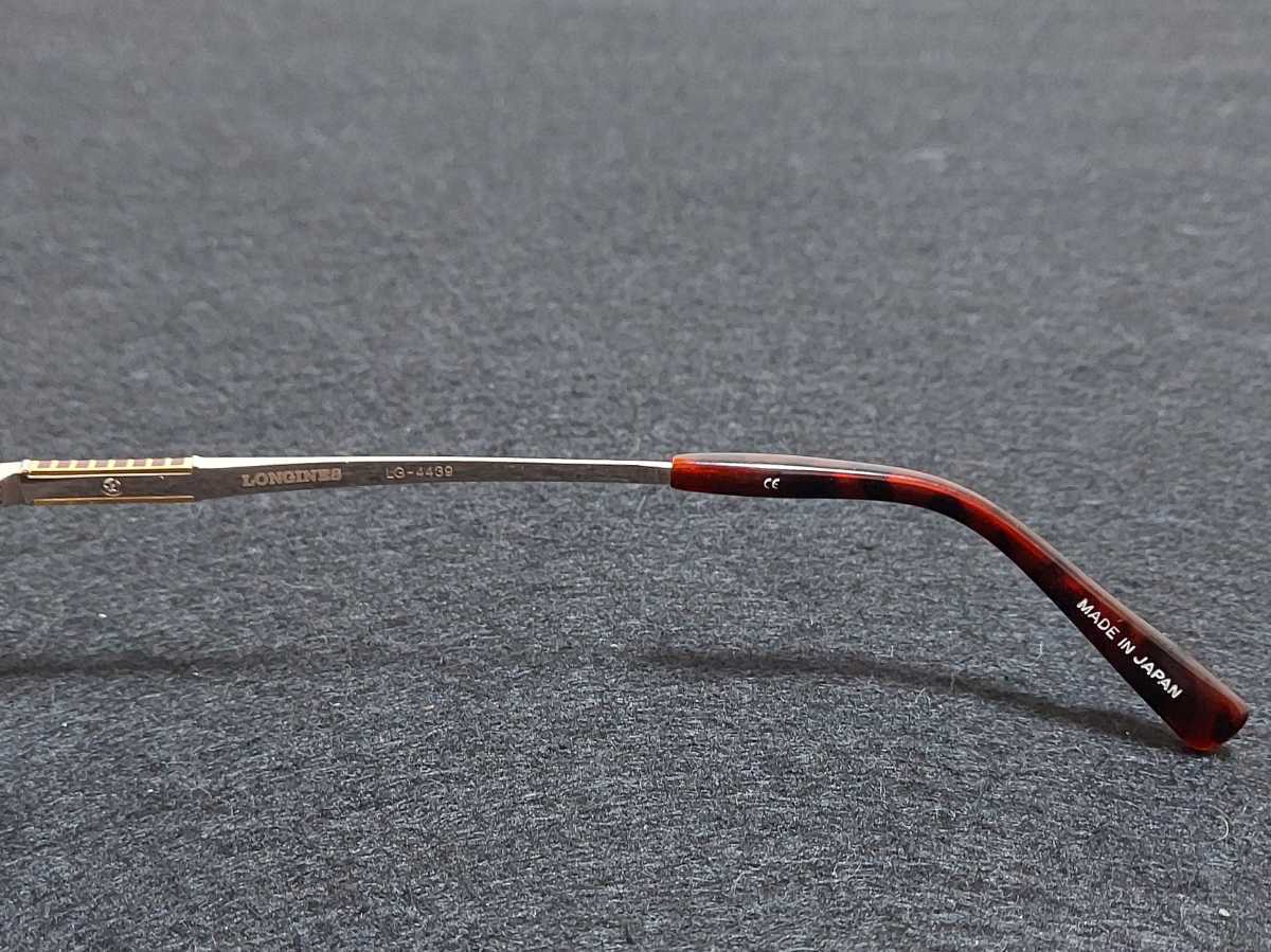 新品 LONGINES ロンジン 日本製 メガネ 眼鏡 高級感 上品 ハーフリム
