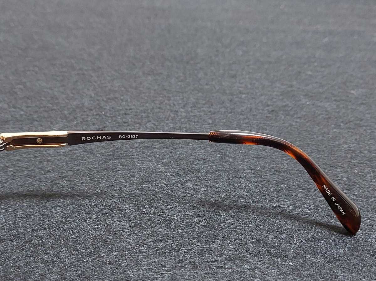 新品 ROCHAS ロシャス 日本製 メガネ 眼鏡 高級感 上品 フル | JChere