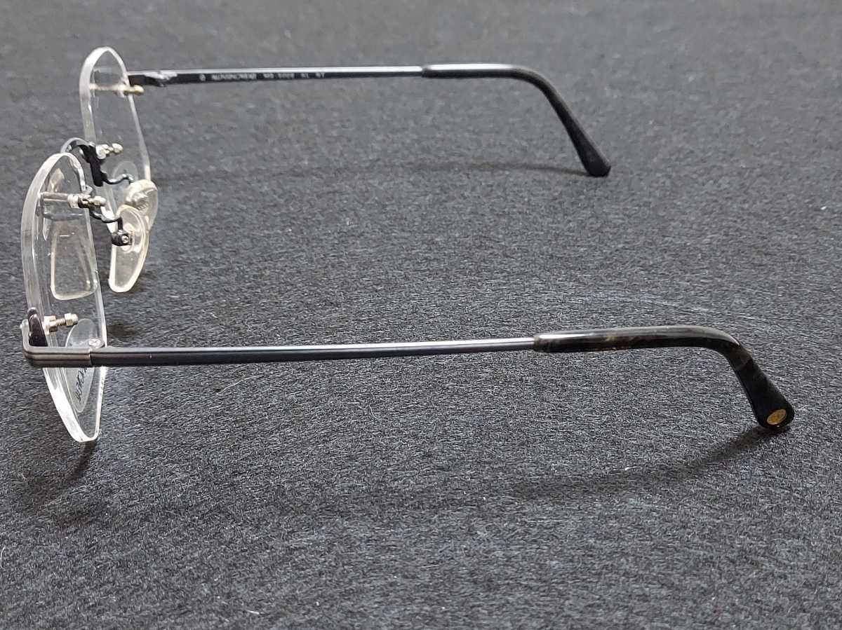 新品　MUNSINGWEAR　マンシングウェア　日本製　メガネ　眼鏡　高級感　上品　ツーポイント　超弾性_画像4