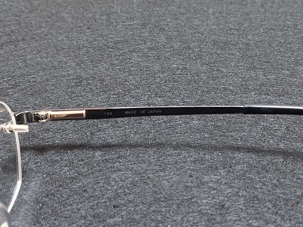 新品 dunhill 日本製 メガネ 眼鏡 高級感 上品 ツーポイント チタン