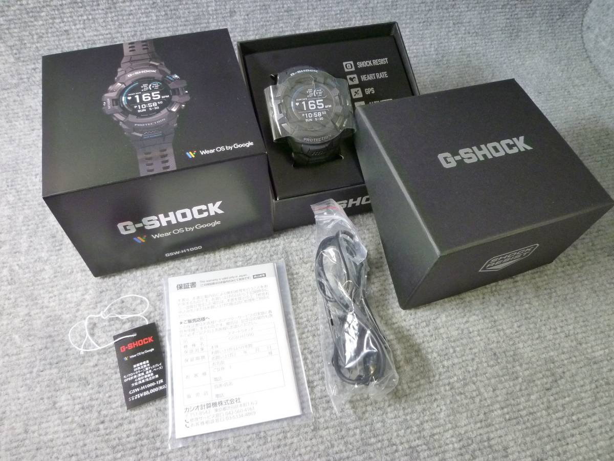 4690) ほぼ未使用 CASIO カシオ G-SHOCK 腕時計 Wear OS by Google G