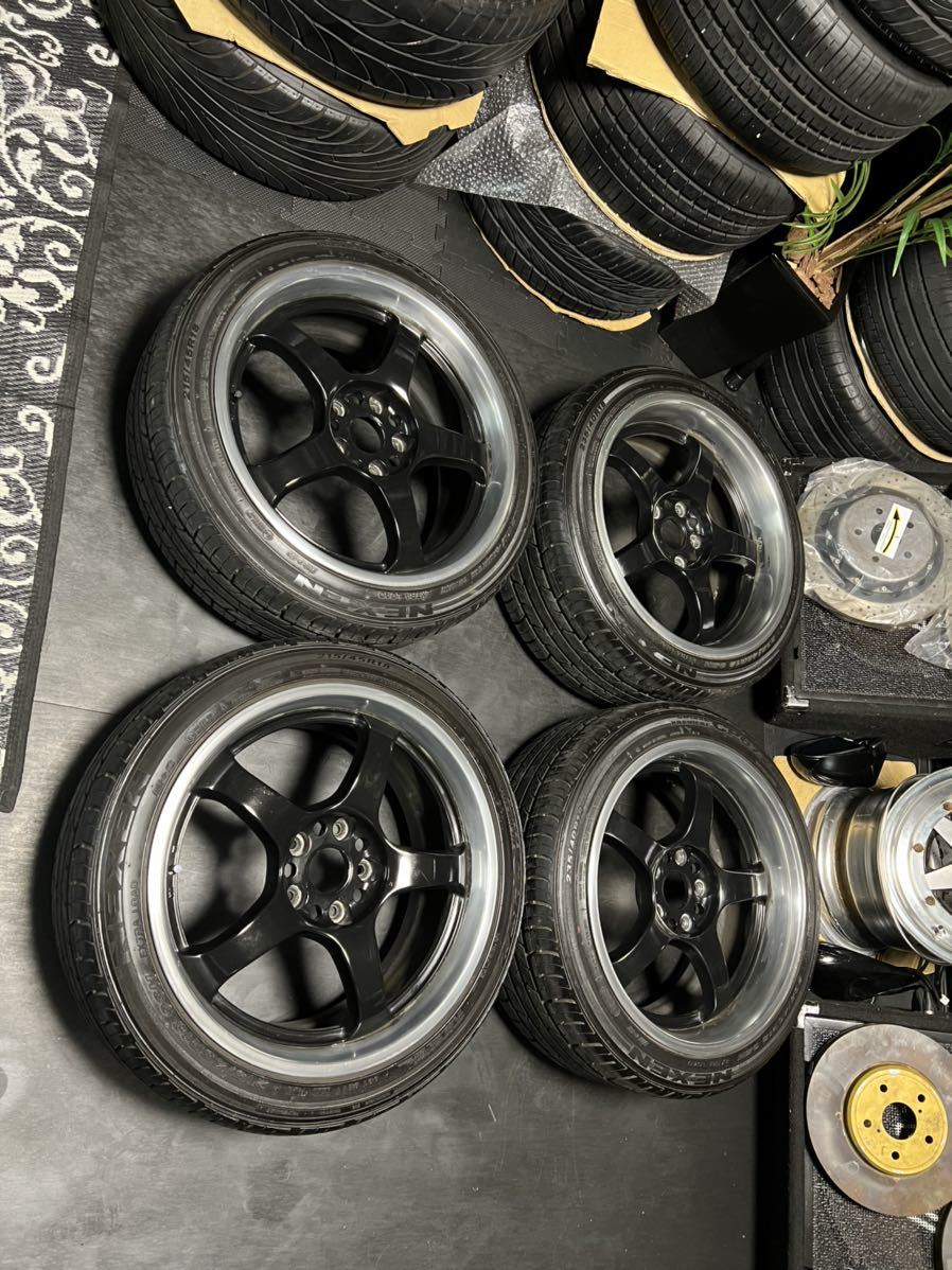 RAYS グラムライツ 57 PRO 18インチ 8j〜8.5J 9J〜9.5J +35〜45前後