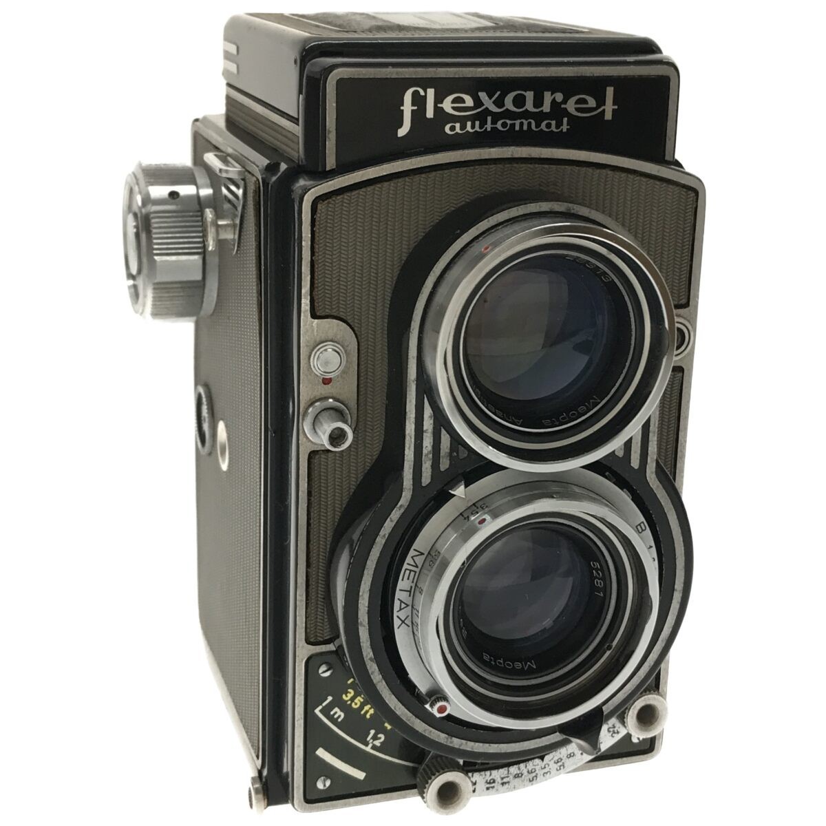 【超希少 完動品】チェコスロバキア製 二眼レフ フレクサレット 6型 flexaret VI Meoptat F3 80mm / Belar F3.5 80mm フィルムカメラ C2849_画像2