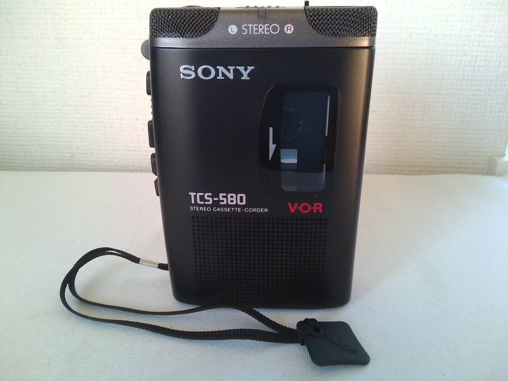 ☆ SONY TCS-580 ステレオカセットレコーダー 動作品 - ポータブル