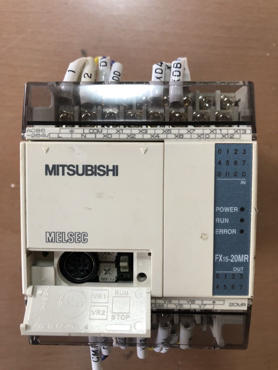 1円から - 三菱 Mitsubishi PLC MELSEC FX1S-20MR ジャンク品