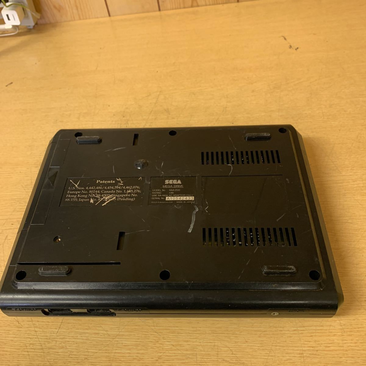 SEGA セガ　HAA-2510 MEGA DRIVE 現状品_画像6