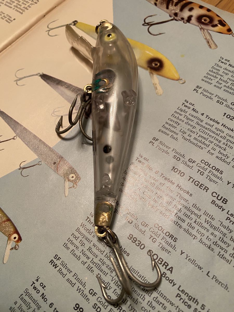 オールドヘドンビッグタイガーold heddon big tiger TG | aulavirtual