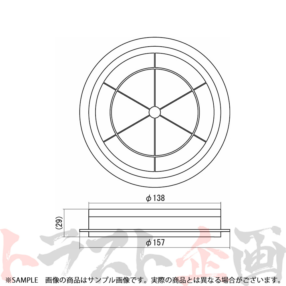 HKS スーパーエアフィルター セルボモード CN21S F6A EPI 70017-AS101 トラスト企画 スズキ (213182379_画像2