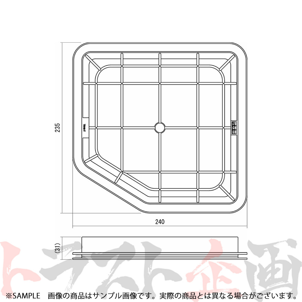 HKS スーパーエアフィルター クラウン GRS184 2GR-FSE 70017-AT116 トラスト企画 トヨタ (213182391_画像2