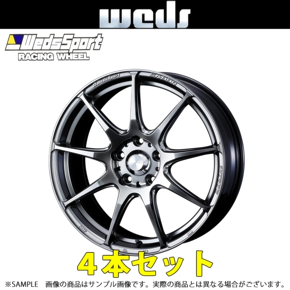 WEDS ウェッズ スポーツ WedsSport SA-99R 18x8.5 50 5H/114.3 PSB アルミ ホイール 4本セット 73924 トラスト企画 (179132696_画像1