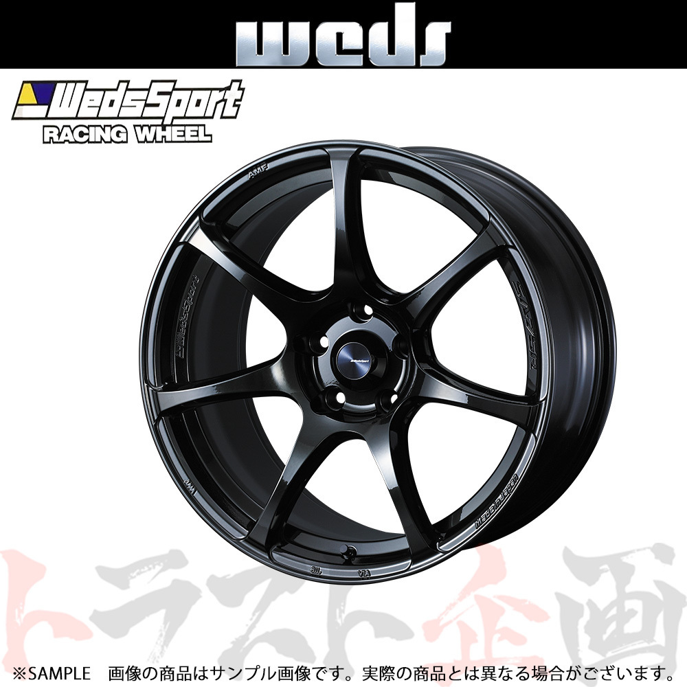 WEDS ウェッズ スポーツ WedsSport SA-75R 18 x 7.5 35 5H/114.3 HBC II アルミ ホイール 1本 74028 トラスト企画 (179132629_画像1