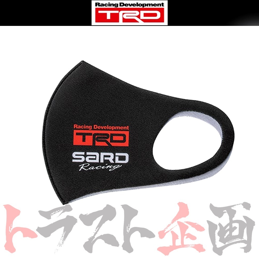 TRD x SARD Racing マスク ブラック/レッド MS029-00024 トラスト企画 正規品 (563191065_画像1