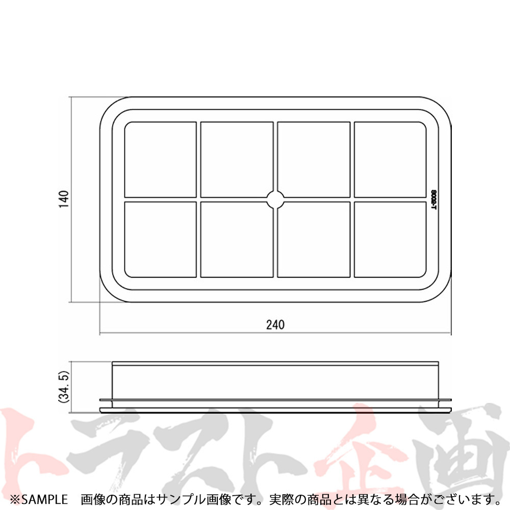 HKS スーパーエアフィルター キャロル HB22S K6A 70017-AS102 トラスト企画 マツダ (213182380_画像2