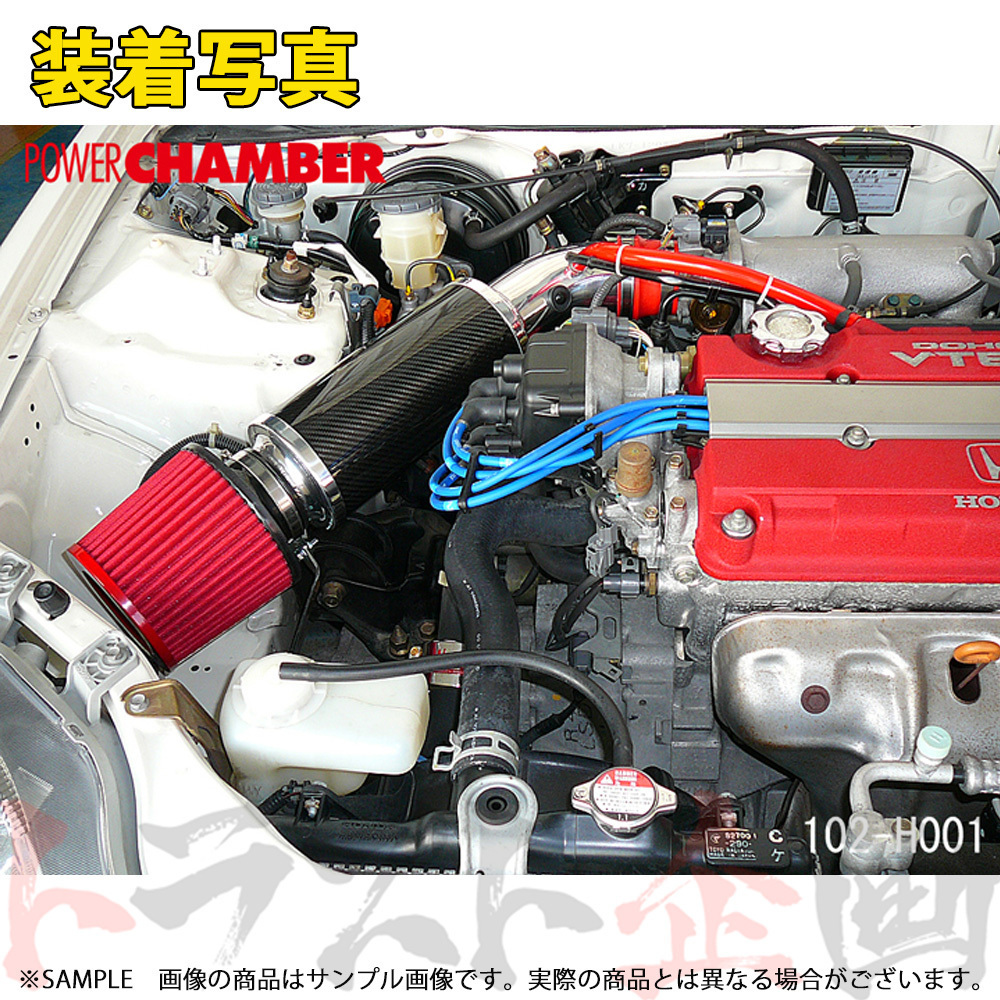 零1000 ゼロセン パワーチャンバー TYPE-2 (ブルー) シビック フェリオ EG8 D15B 91/09-97/01 102-H001B トラスト企画 (530121002_画像2