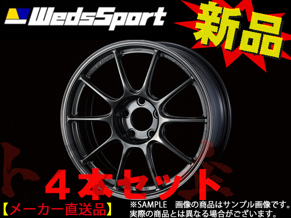 WEDS ウェッズ スポーツ WedsSport TC105X 18x9.0 32 5H/114.3 EJ-TITAN アルミ ホイール 4本セット 73538 トラスト企画 (179132052_画像1