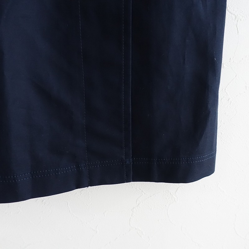□2021AWマメクロゴウチ Mame Kurogouchi *cotton double cloth skirt