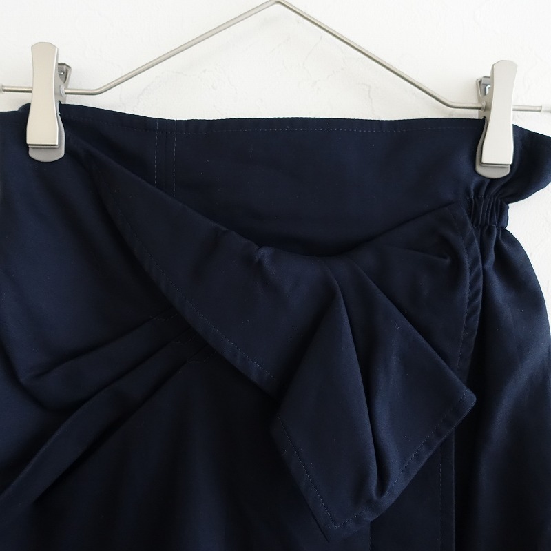 □2021AWマメクロゴウチ Mame Kurogouchi *cotton double cloth skirt