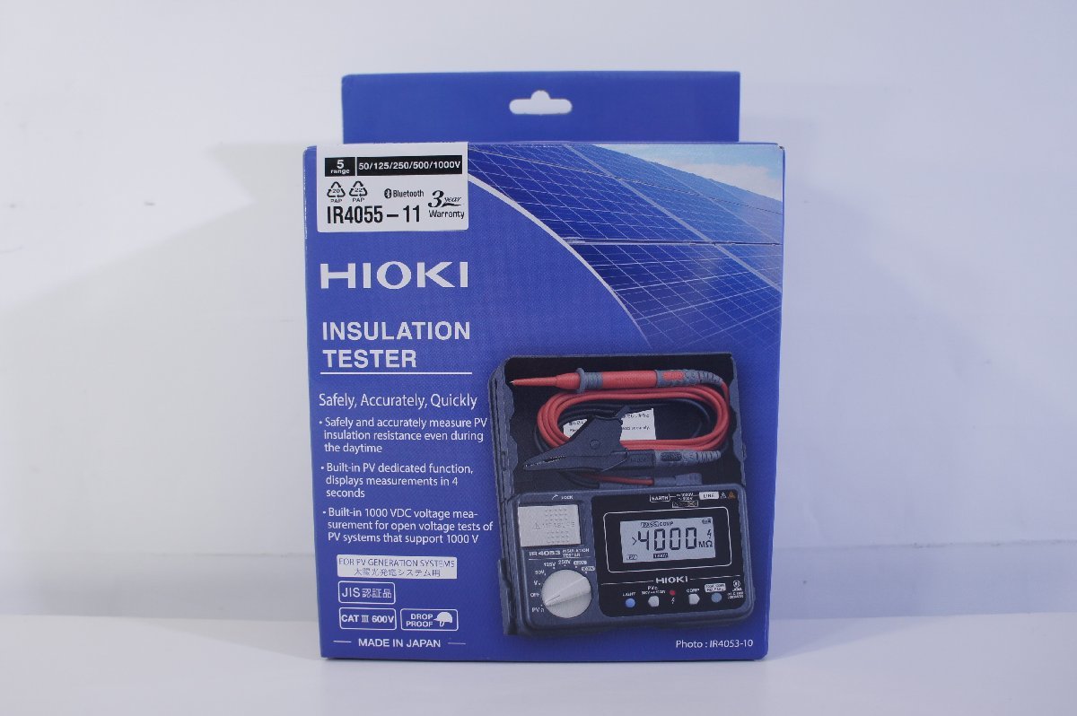 レンジ 日置電機 絶縁抵抗計 IR4055-11 リコメン堂 - 通販 - PayPay