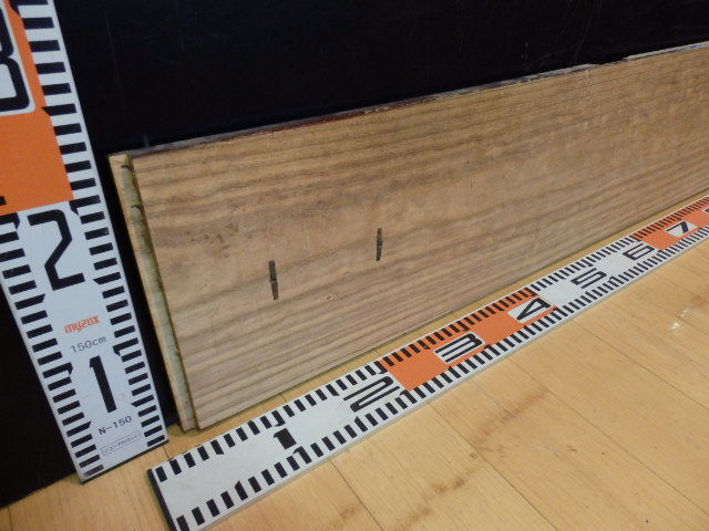 a2110204 時代桐箪笥 引出前板 金具付 約21.8cm×98.5cm×1.5cm _画像6