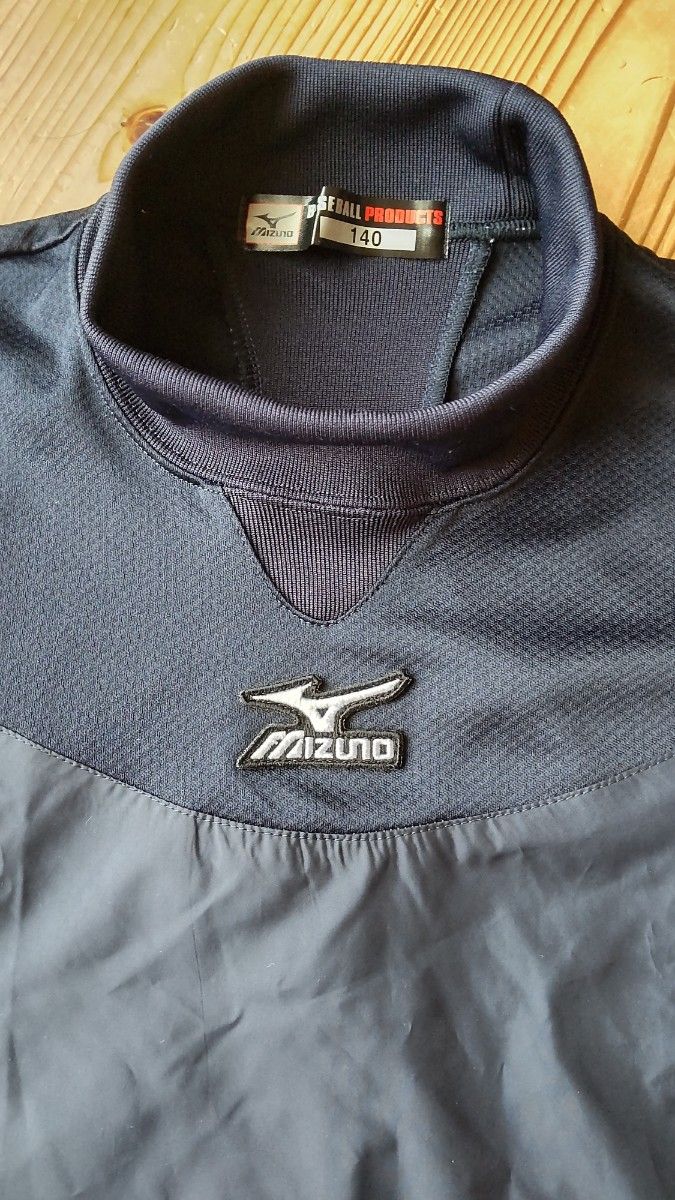 NEW売り切れる前に☆ 美品 シャカシャカ 野球 140 MIZUNO ミズノ 濃紺