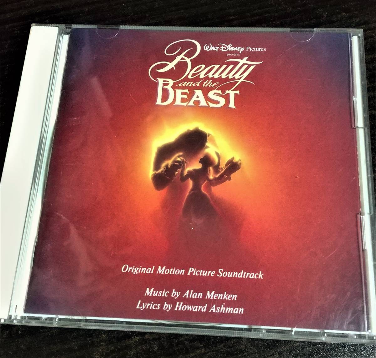  Beauty and the Beast Disney Beauty and the Beast soundtrack English poetry / Japanese translation 1991 year domestic record free shipping 