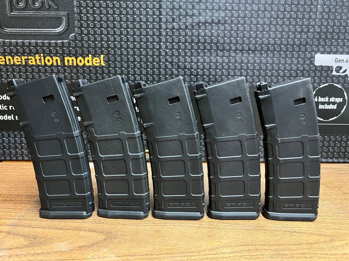 PTS MAGPUL PMAG SYSTEMA PTW 120連マガジン 5本セット｜PayPayフリマ