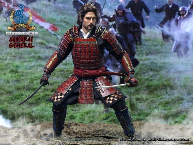  Samurai jenelaru1/6 scale last Samurai Tom cruise Tom Cruise all Glenn action figure full set Pangaea PG06