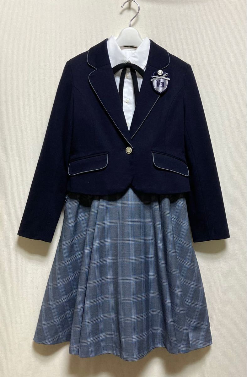 ポンポネット ジュニア 女の子 M/150 お受験 写真撮影 面接 卒服