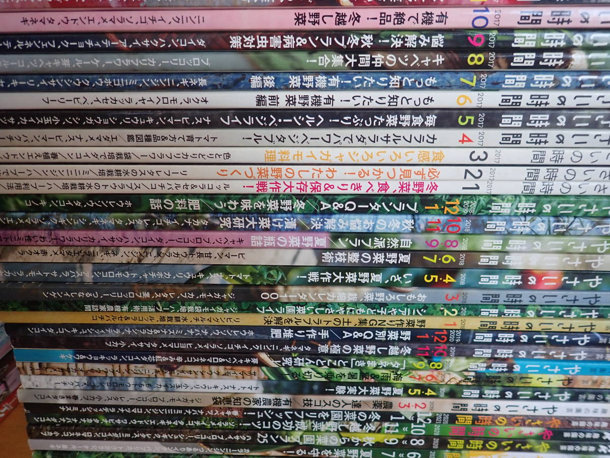 【S⑱A】大量★趣味の園芸 やさいの時間　2010年11月号～2021年12月号 抜無　まとめて112冊セット_画像6