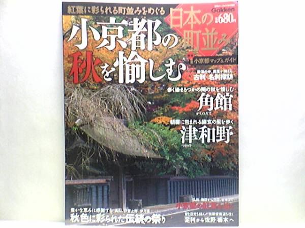 絶版◆◆日本の町並み 小京都の秋を愉しむ◆◆角館 津和野 弘前 酒田 山形 郡上八幡 金沢 出石 大洲 日田 甘木☆秋祭り 八幡祭☆☆送料無料