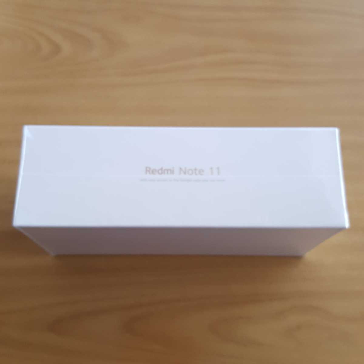 新品未開封未使用】Xiaomi Redmi Note 11 (グラファイトグレー/64GB 