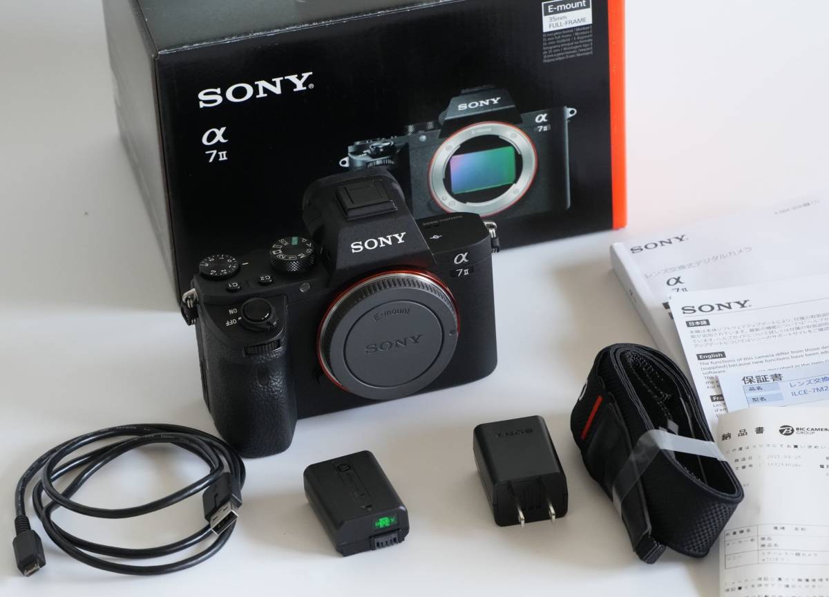 美品・使用少】α7 II ILCE-7M2 ボディ SONY/ソニー フルサイズミラー