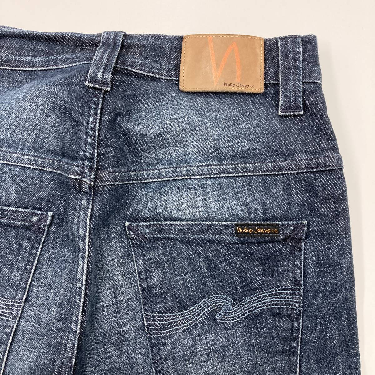 Nudie Jeans THIN FINN スキニージーンズ ストレッチ W28 ヌーディージーンズ シンフィン スリム テーパード デニムパンツ 2080278_画像3